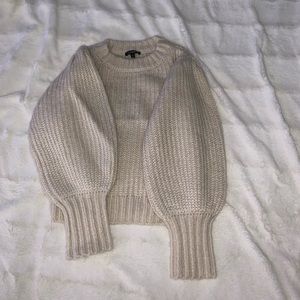 NEVER WORN Dynamite Balloon Sleeve Sweater